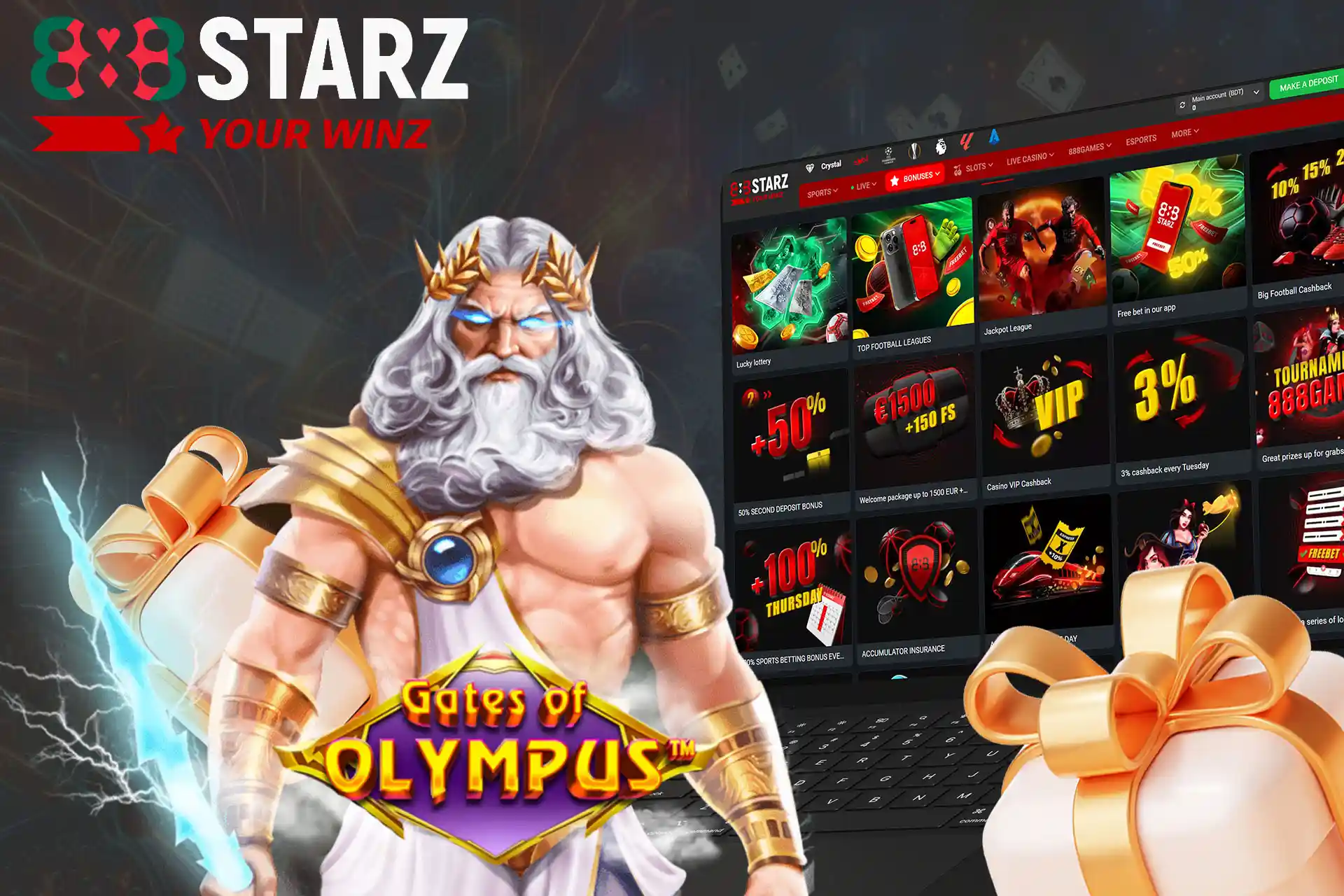 Get lots of casino bonuses