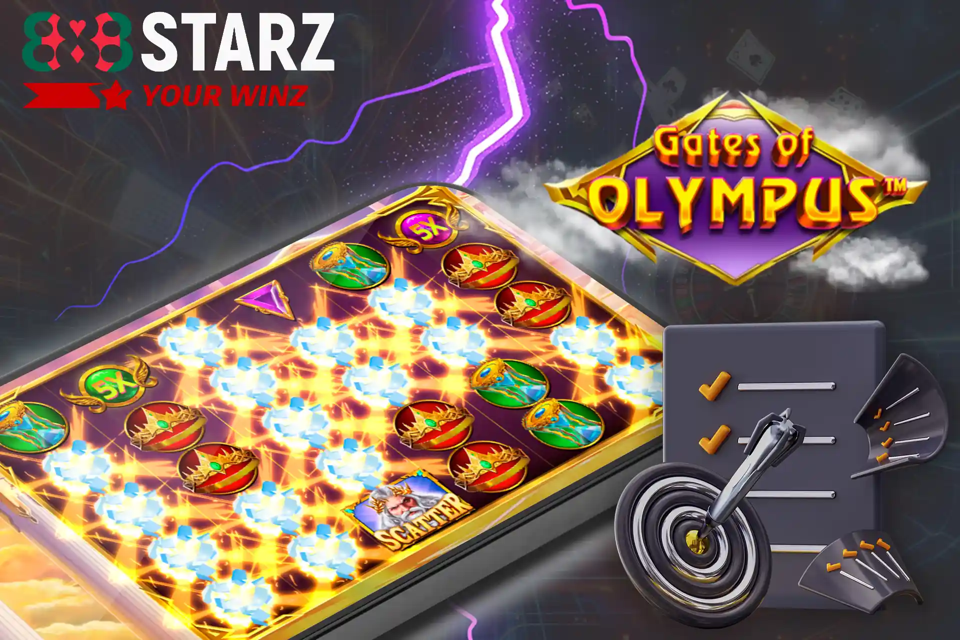 Choose a strategy to win the game Gates of Olympus