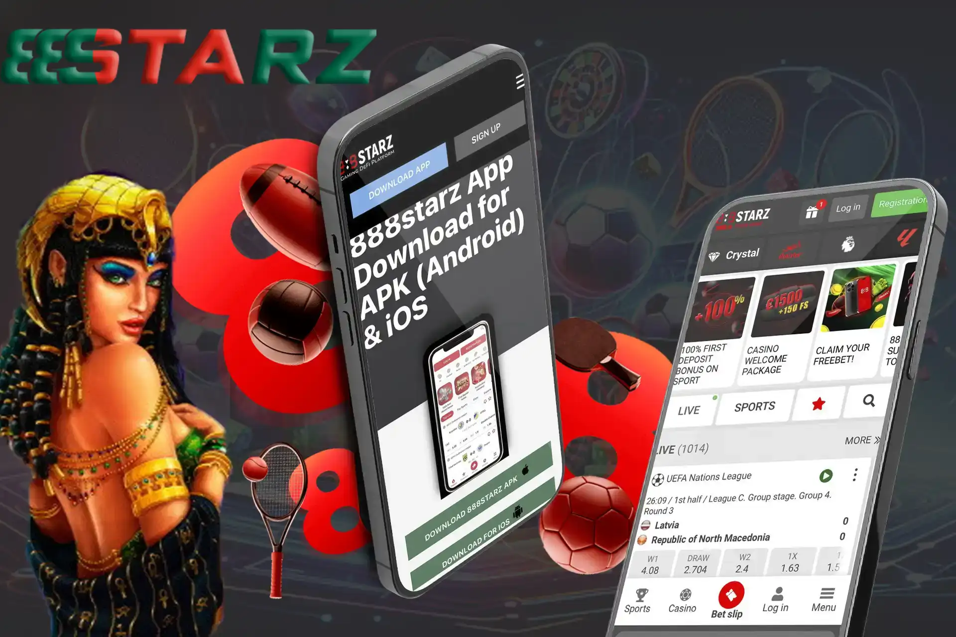 Download the multifunctional mobile application 888starz